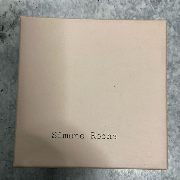 Simone Rocha Crystal Hairslide in Smoke main image 4
